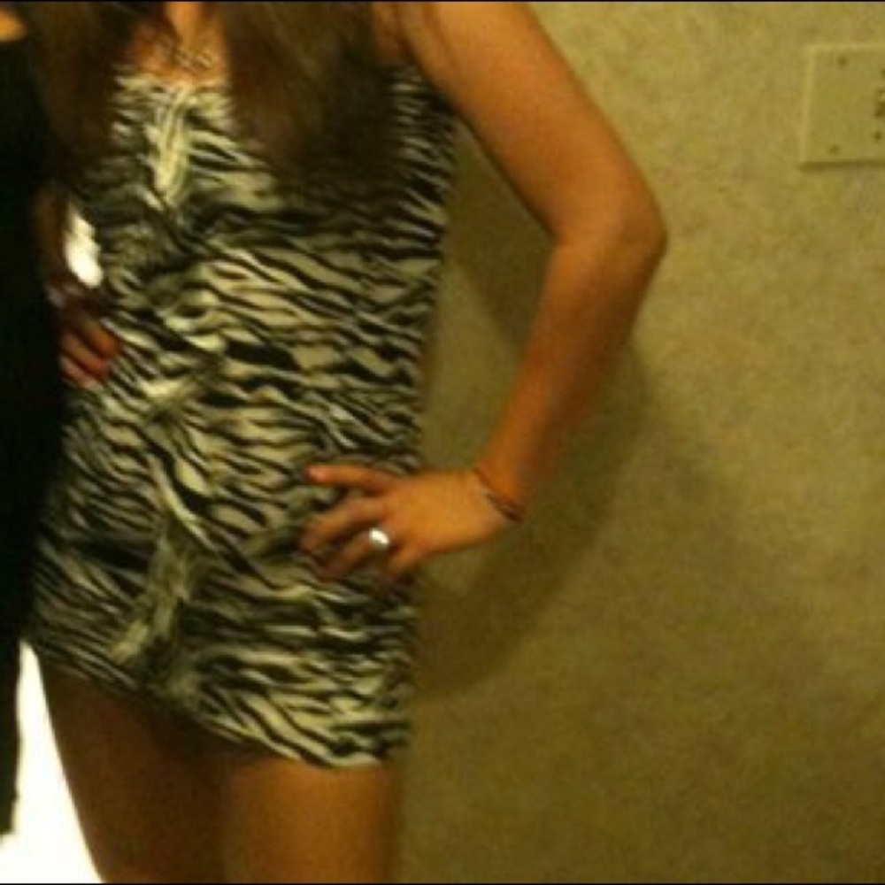 📍Mini Zebra Dress - Picture 3 of 3
